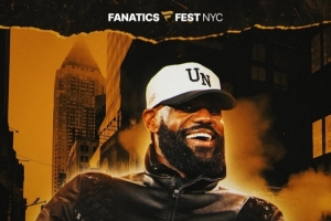 詹姆斯将于7月出席纽约Fanatics球迷节 将与哈利伯顿现场录制播客