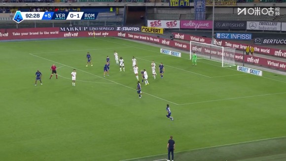 罗马2-0锁定胜局！迪巴拉脚后跟助攻，沙拉维推射破门！